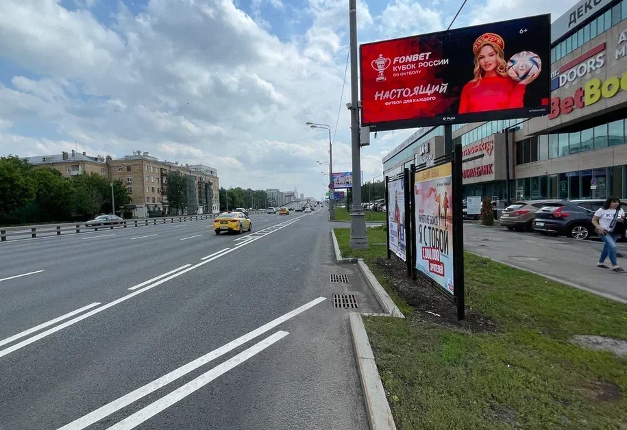 Фотография рекламного носителя, тип: Афиша 1.75x1.8, адрес: Ленинградское ш., д.25, стенд 2, Москва, Россия. Сторона A №620087