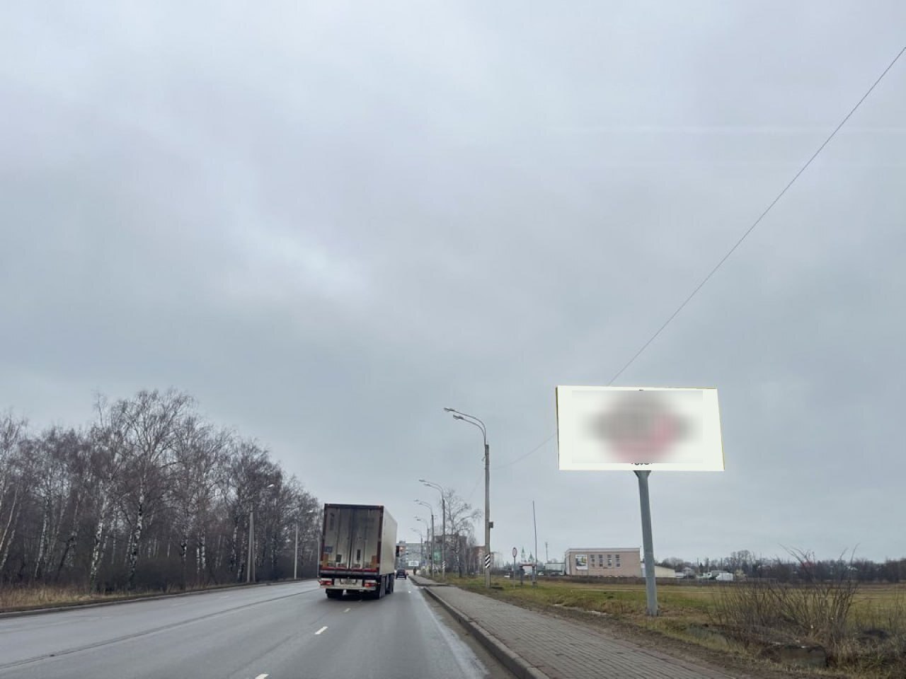 Фотография рекламного носителя, тип: Билборд 3x6, адрес: Рязанская ул., Егорьевск, Московская область, Россия. Сторона A №1334097