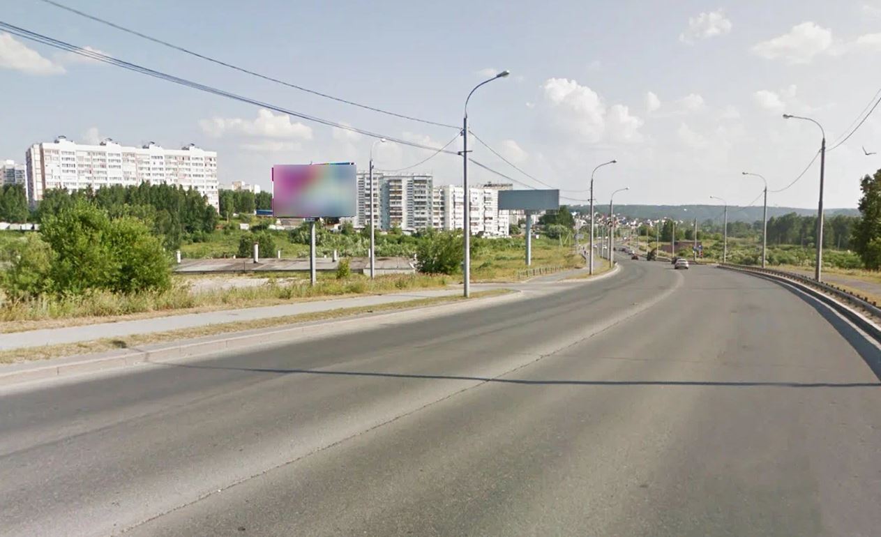 Фотография рекламного носителя, тип: Билборд 3x6, адрес: Клюева ул., д.24, Томск, Томская область, Россия. Сторона Б №1008046