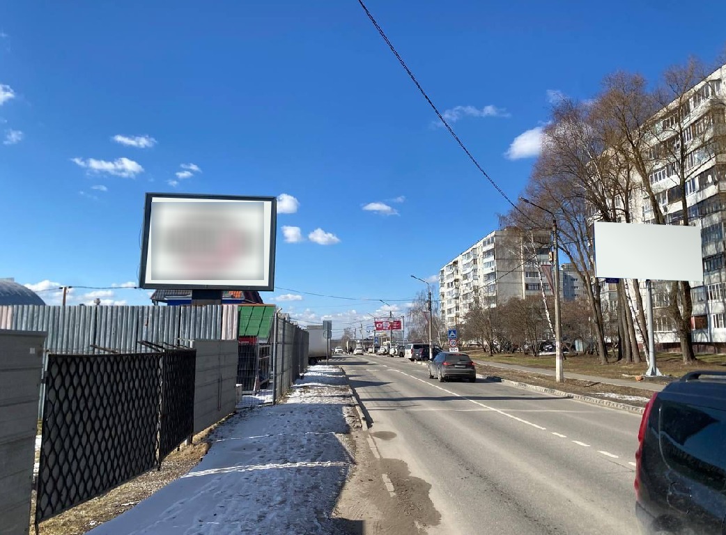 Фотография рекламного носителя, тип: Ситиборд 2.7x3.7, адрес: Большой Жлезнодорожный пр-зд, у д.29, Павловский Посад, Московская область, Россия. Сторона Б №1378574