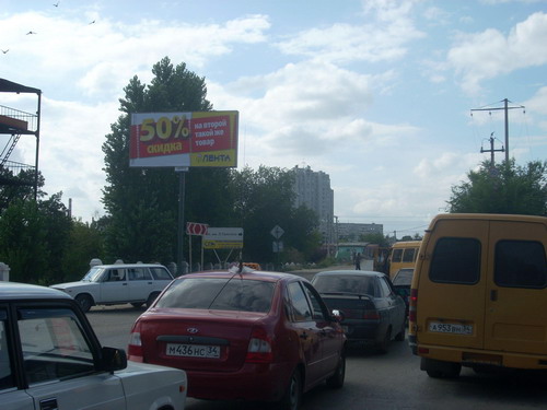 Фотография рекламного носителя, тип: Билборд 3x6, адрес: Тулака ул. Х Льва Толстого ул., Волгоград, Волгоградская область, Россия. Сторона B №83092