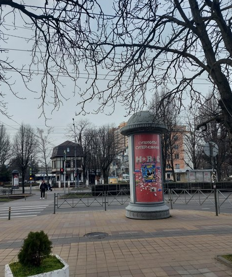 Фотография рекламного носителя, тип: Пиллар 3x1.4, адрес: Ставропольская ул., д.159, поз.1, Краснодар, Краснодарский край, Россия. Сторона C №1349473