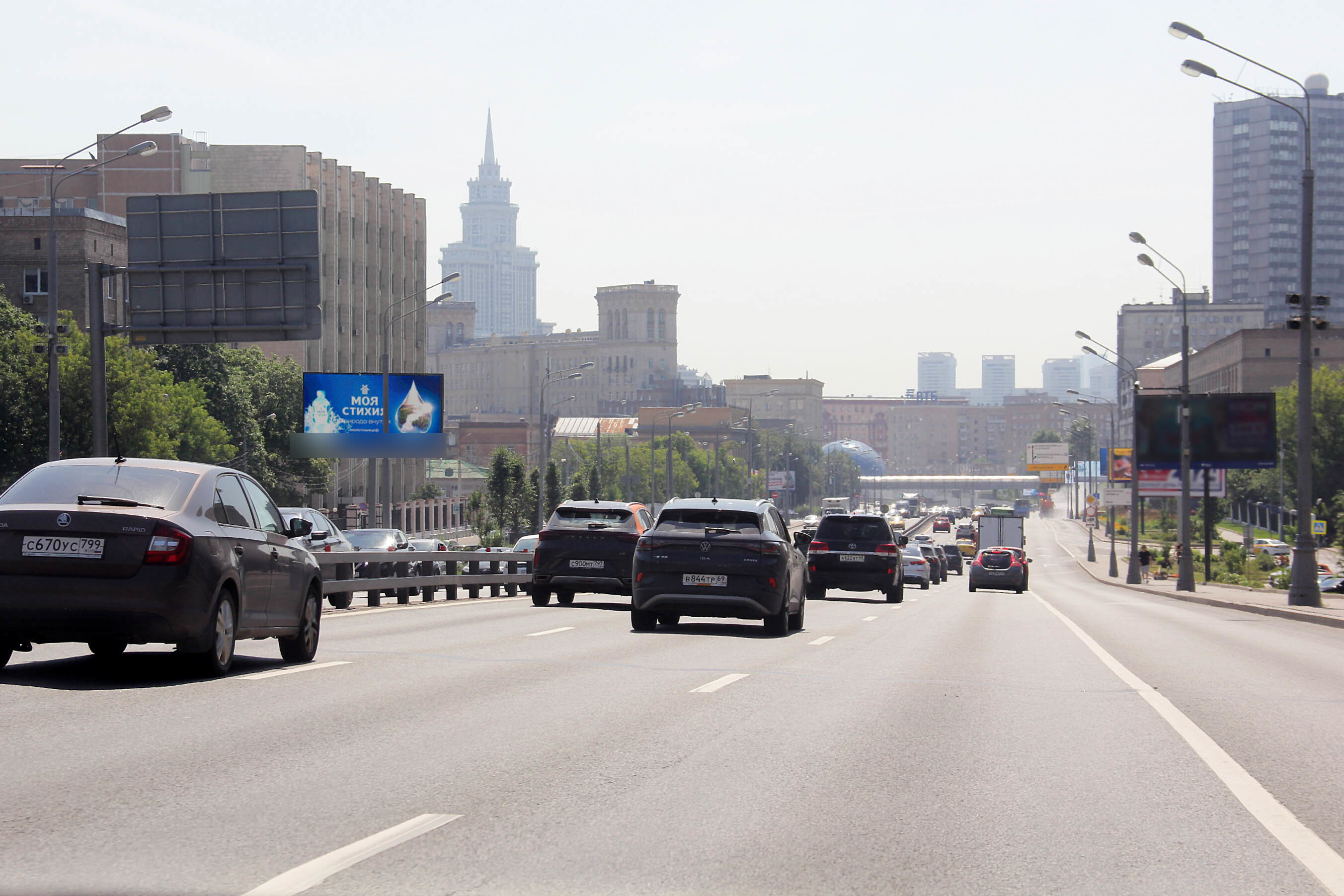 Фотография рекламного носителя, тип: Билборд 3x6, адрес: Ленинградское ш., д.6, Москва, Россия. Сторона Б1 №489624