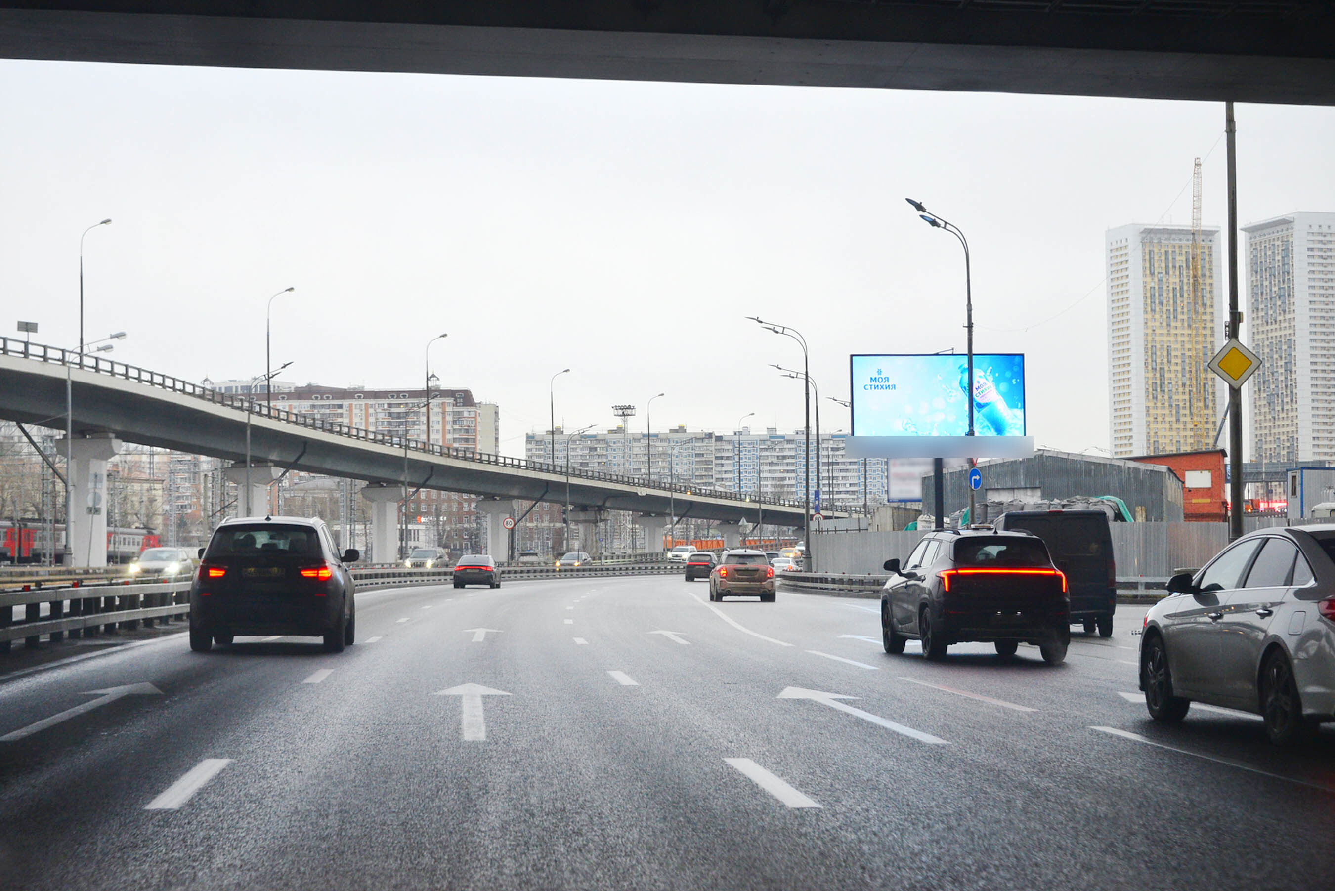 Фотография рекламного носителя, тип: Билборд 3x6, адрес: Северо-Запад ТТК, Москва, Россия. Сторона А1 №324845