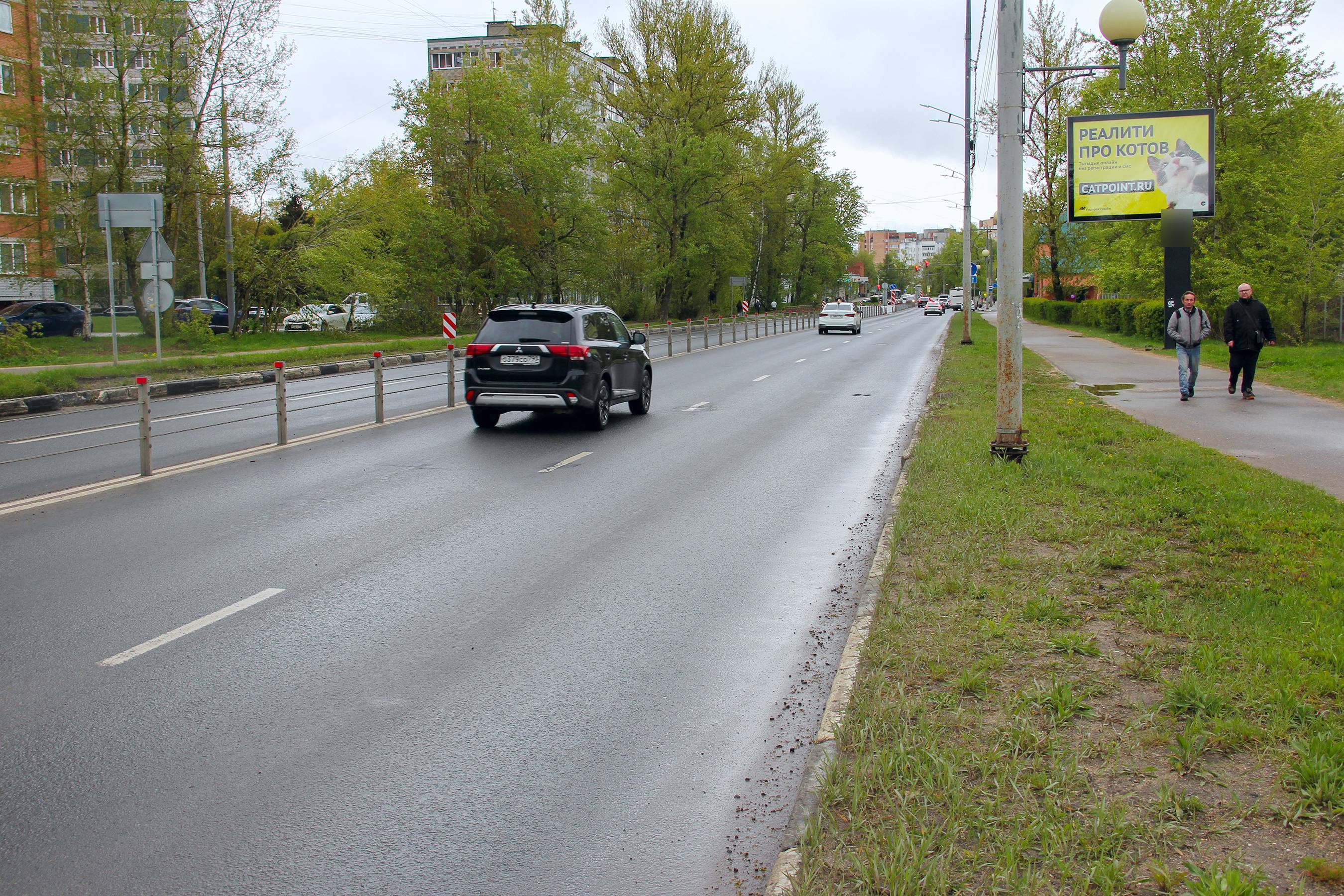 Фотография рекламного носителя, тип: Ситиборд 2.7x3.7, адрес: Новоугличское ш., д.60, Сергиев Посад, Московская область, Россия. Сторона А №1084469