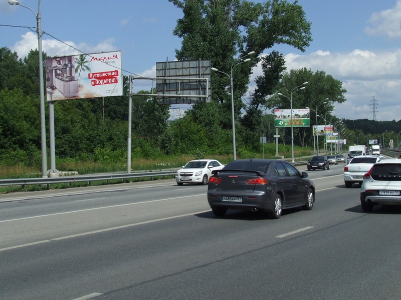 Фотография рекламного носителя, тип: Билборд 3x6, адрес: Волоколамское ш., 20 125м, Московская область, Россия. Сторона Б №54809