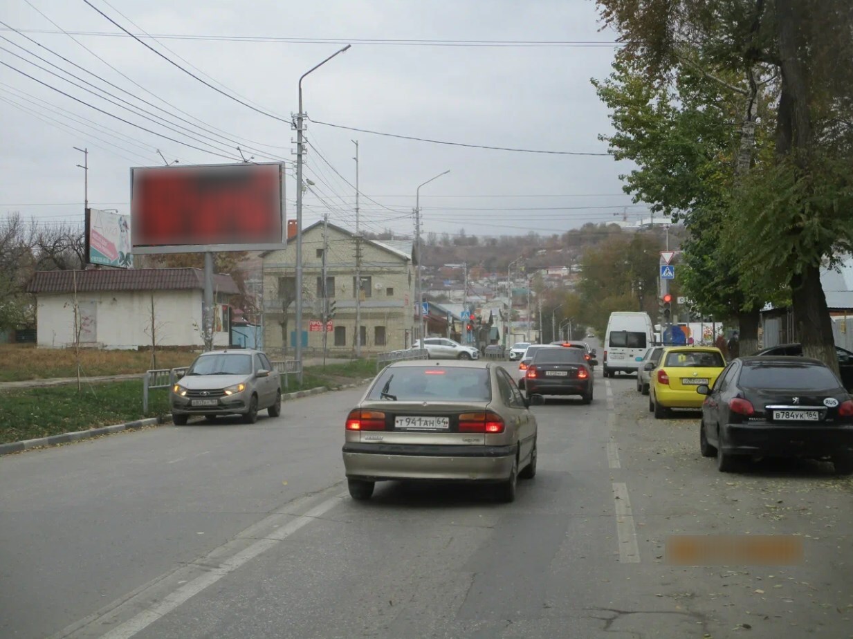 Фотография рекламного носителя, тип: Билборд 3x6, адрес: Чапаева ул. Х Соколовая ул., Саратов, Саратовская область, Россия. Сторона Б №699459