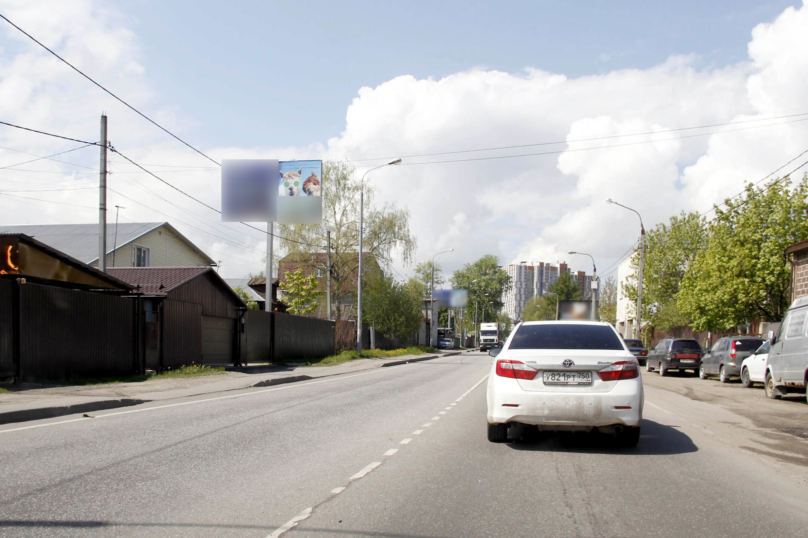 Фотография рекламного носителя, тип: Билборд 3x6, адрес: Носовихинское ш., 3 720м, Балашиха, Московская область, Россия. Сторона Б №209481