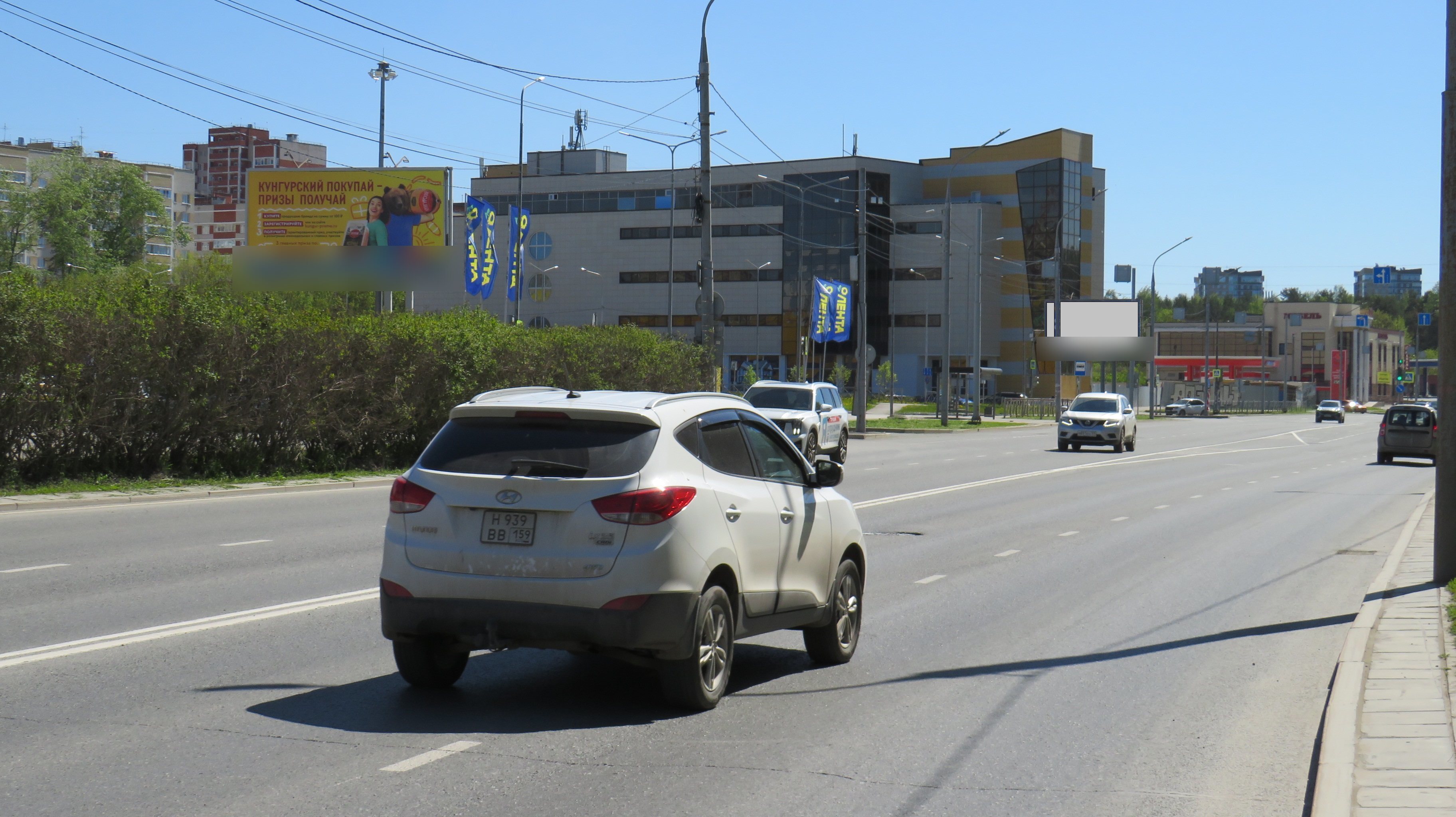 Фотография рекламного носителя, тип: Билборд 3x6, адрес: Подлесная ул., д.49, Пермь, Пермский край, Россия. Сторона Б №1053331