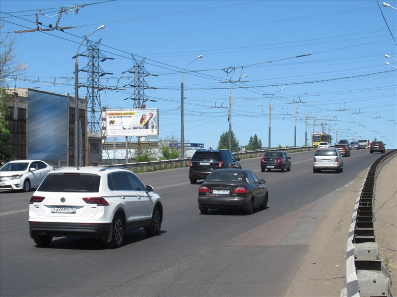 Фотография рекламного носителя, тип: Билборд 3x6, адрес: Октября пр-т., у ЯМЗ, Ярославль, Ярославская область, Россия. Сторона Б №109627