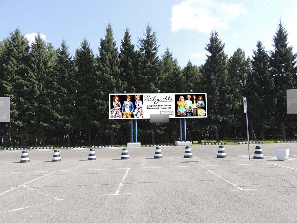 Фотография рекламного носителя, тип: Суперсайт 3x12, адрес: Аэропорт, поз.8, Барнаул, Алтайский край, Россия. Сторона A №87066