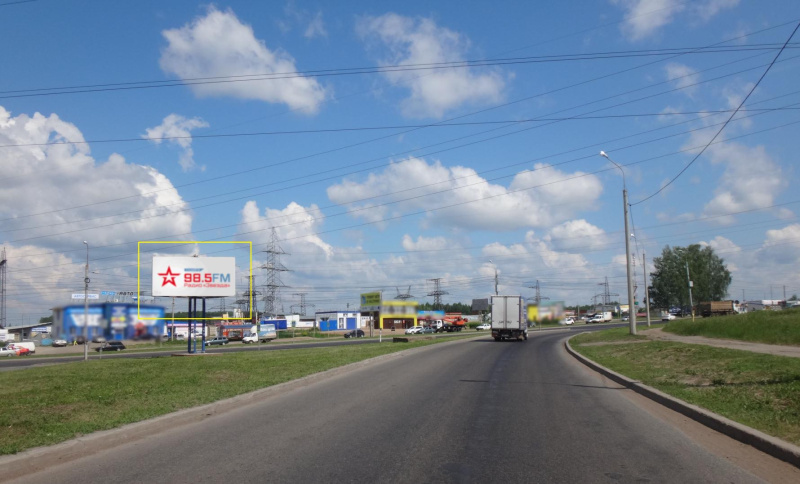 Фотография рекламного носителя, тип: Билборд 3x6, адрес: Воткинское ш. Х Копровый пр-т., Ижевск, Республика Удмуртия, Россия. Сторона A3 №670809