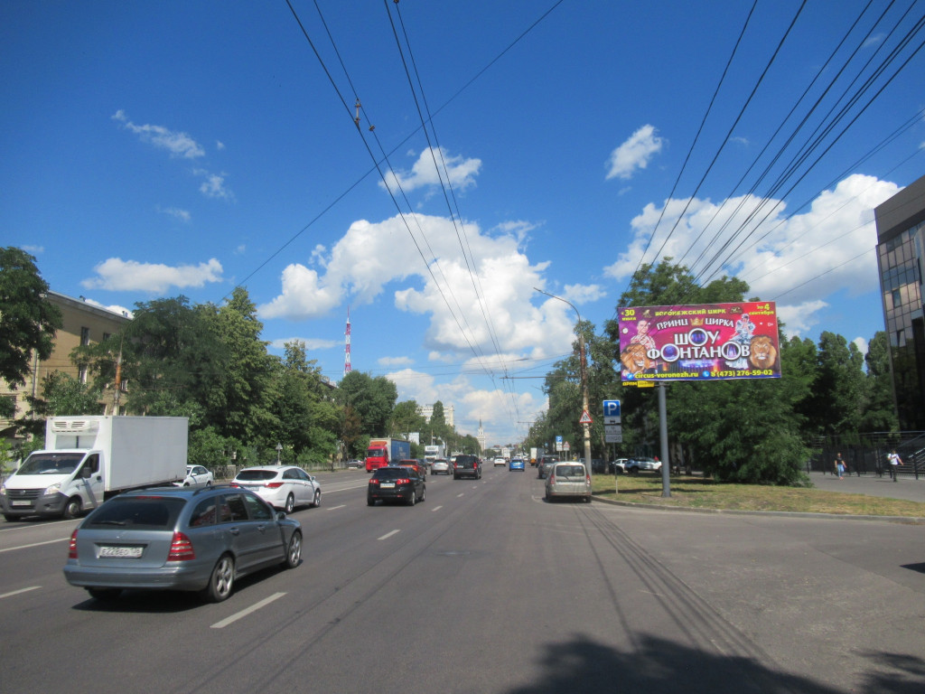 Фотография рекламного носителя, тип: Билборд 3x6, адрес: 20-летия Октября ул., д.78, Воронеж, Воронежская область, Россия. Сторона А №240492