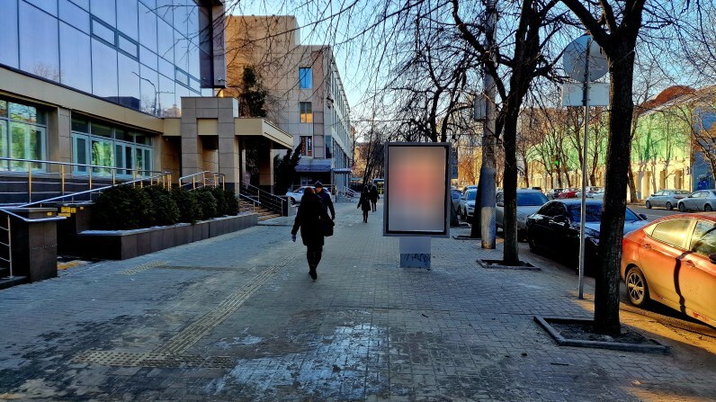 Фотография рекламного носителя, тип: Ситиформат 1.8x1.2, адрес: Фридриха Энгельса ул., д.52, Воронеж, Воронежская область, Россия. Сторона B №1374252