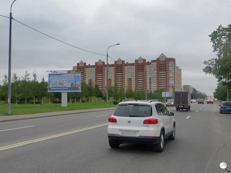 Фотография рекламного носителя, тип: Билборд 3x6, адрес: Белградская ул., д.16, корп.1, Санкт-Петербург, Россия. Сторона B №169546