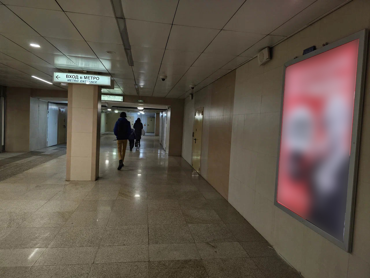 Фотография рекламного носителя, тип: Лайтбокс, адрес: Станция метро «Стрелка», Нижний Новгород, Нижегородская область, Россия. Сторона/вариант №1419307