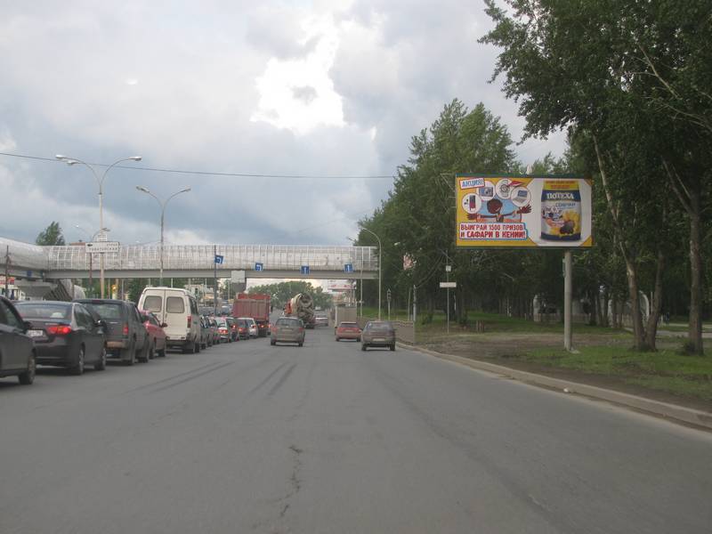 Фотография рекламного носителя, тип: Билборд 3x6, адрес: Бебеля ул., д.148, Екатеринбург, Свердловская область, Россия. Сторона A №249654