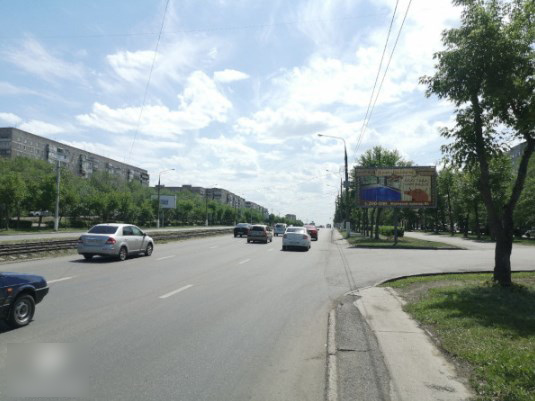 Фотография рекламного носителя, тип: Билборд 3x6, адрес: Карла Маркса пр-т., д.160, Магнитогорск, Челябинская область, Россия. Сторона А1-А3 №780564