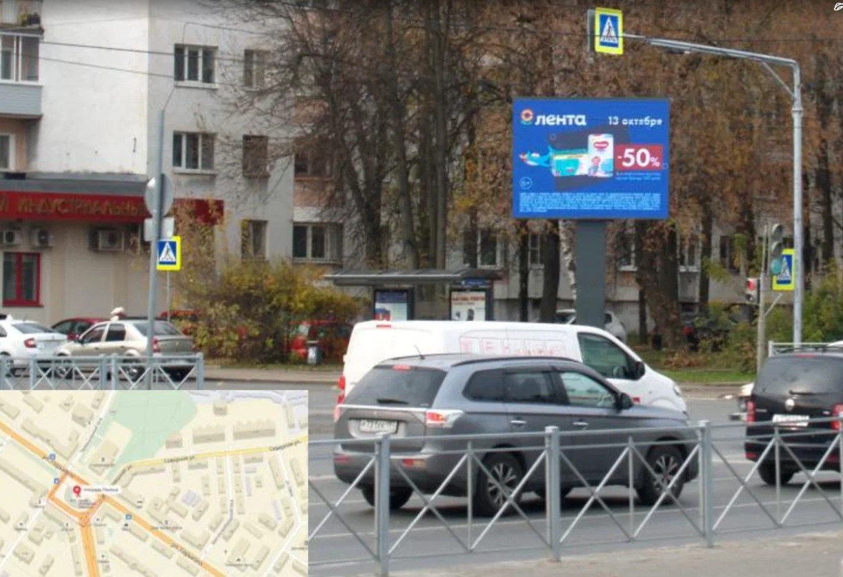 Фотография рекламного носителя, тип: Билборд 3x4, адрес: Горького ул., н-в д.77, Владимир, Владимирская область, Россия. Сторона A1-А10 №745900