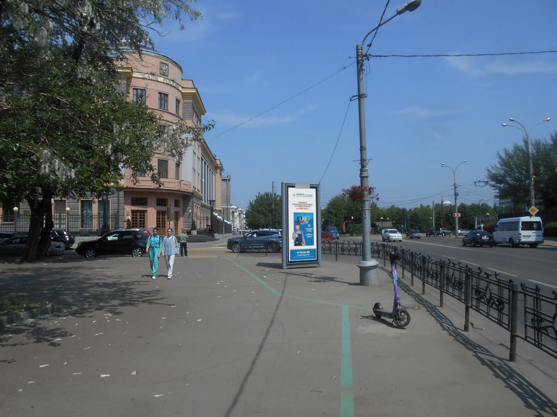 Фотография рекламного носителя, тип: Пиллар 3x1.4, адрес: Ленина ул. Х Канадзавы ул., Иркутск, Иркутская область, Россия. Сторона Б №159307