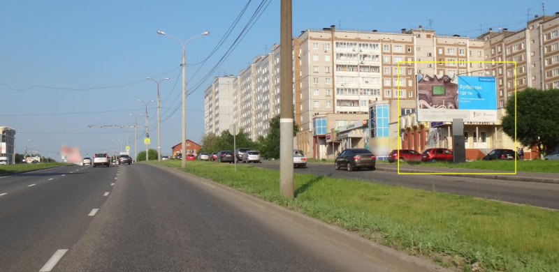 Фотография рекламного носителя, тип: Билборд 3x6, адрес: Ленина ул., д.110, Ижевск, Республика Удмуртия, Россия. Сторона A №671005