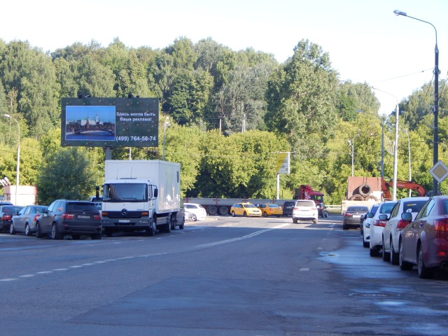 Фотография рекламного носителя, тип: Билборд 3x6, адрес: Красногорский б-р., 80м от Волоколамского ш., Красногорск, Московская область, Россия. Сторона B №162219