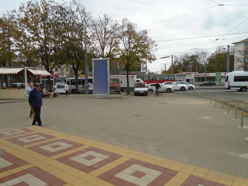 Фотография рекламного носителя, тип: Пиллар 3x1.4, адрес: Ставропольская ул., д.252/4, Краснодар, Краснодарский край, Россия. Сторона C №409572