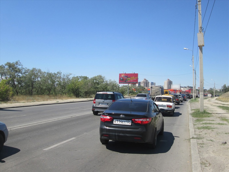 Фотография рекламного носителя, тип: Билборд 3x6, адрес: Рокоссовского ул., 500м от ул.Покрышкина, Волгоград, Волгоградская область, Россия. Сторона Б №111564