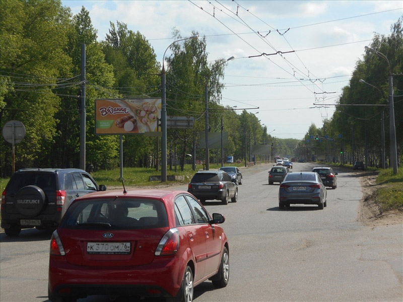 Фотография рекламного носителя, тип: Билборд 3x6, адрес: Ленинградский пр-т., ГМ "Магнит", Ярославль, Ярославская область, Россия. Сторона Б №109074