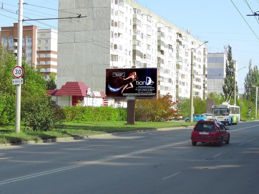 Фотография рекламного носителя, тип: Билборд 3x6, адрес: Балтийская ул., д.50, Барнаул, Алтайский край, Россия. Сторона Б №87567