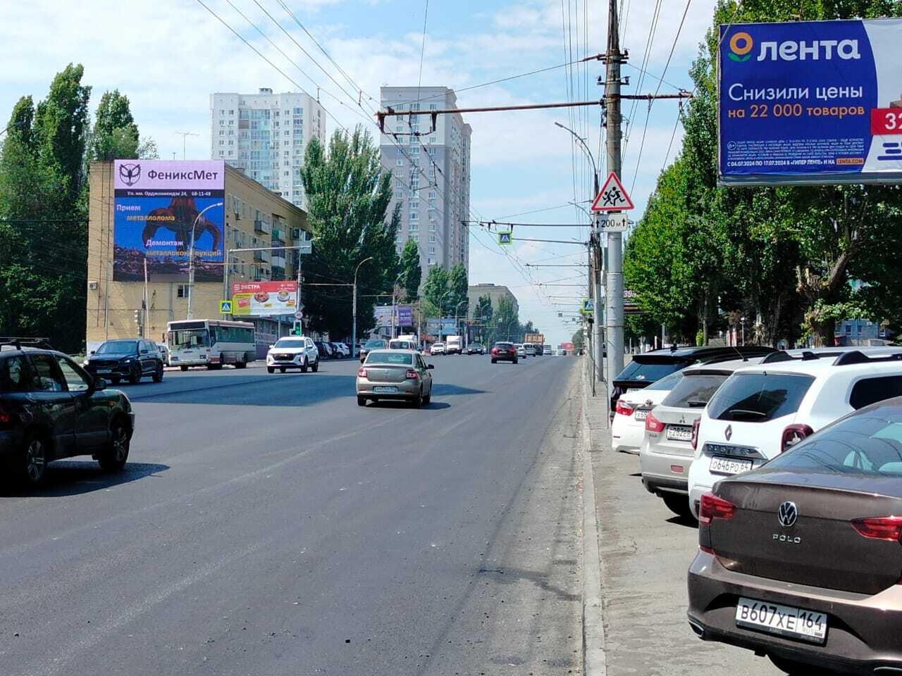 Фотография рекламного носителя, тип: Медиафасад, адрес: Чернышевского ул., д.56, Саратов, Саратовская область, Россия. Сторона А1-А10 №834876