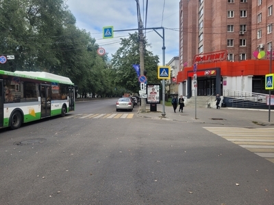 Фотография рекламного носителя, тип: Ситиформат 1.8x1.2, адрес: Кольцовская ул Х К. Маркса ул., д.98, Воронеж, Воронежская область, Россия. Сторона A1-A6 №1330582