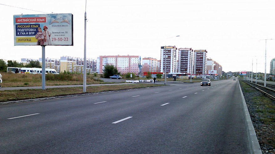 Фотография рекламного носителя, тип: Билборд 3x6, адрес: Карла Маркса пр-т., д.216 Х 50 лет Магнитке ул., Магнитогорск, Челябинская область, Россия. Сторона B №604738