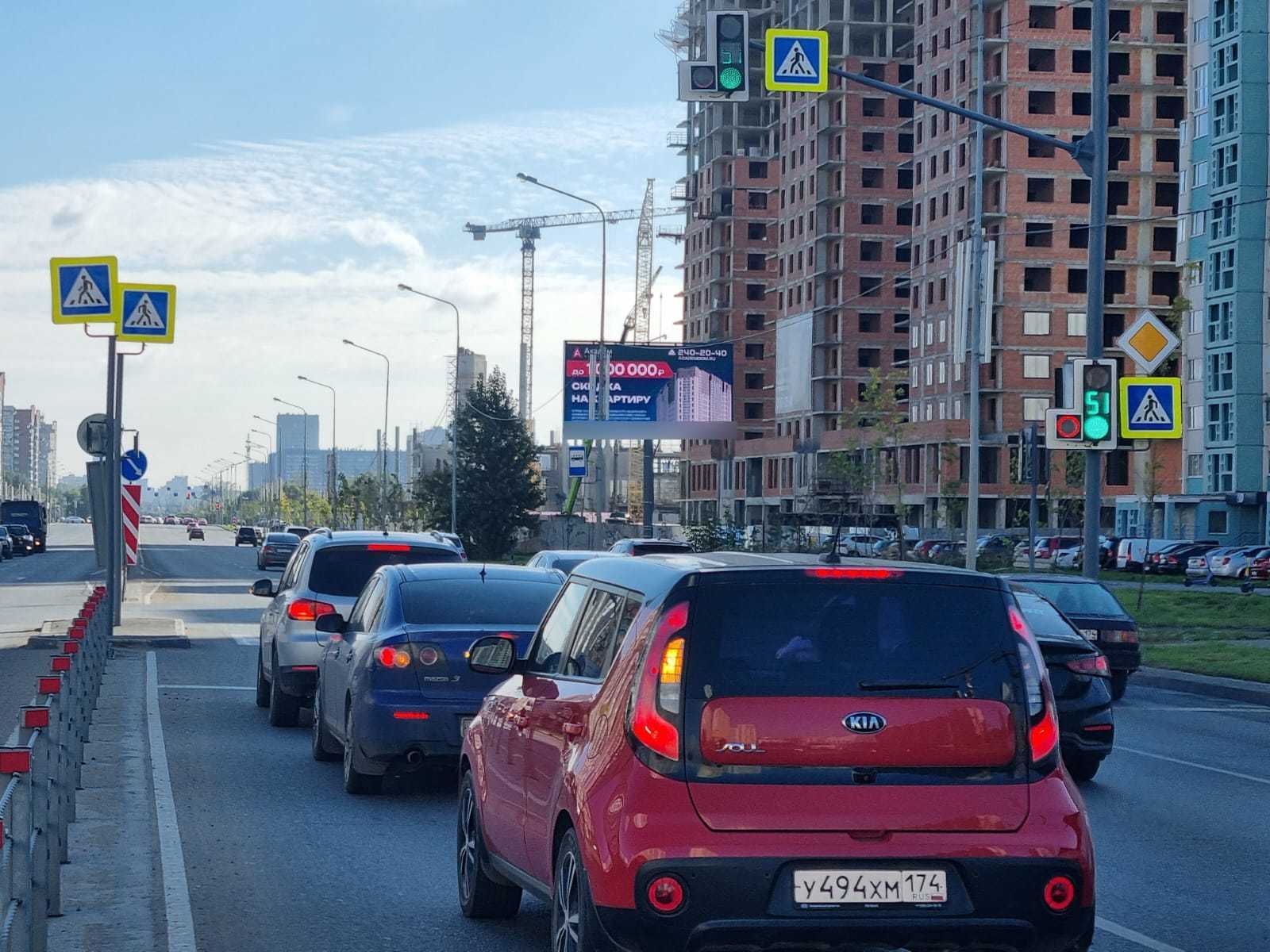 Фотография рекламного носителя, тип: Билборд 3x6, адрес: Университетская наб., д.61 Х Наркома Малышева ул., Челябинск, Челябинская область, Россия. Сторона А1 №1328912