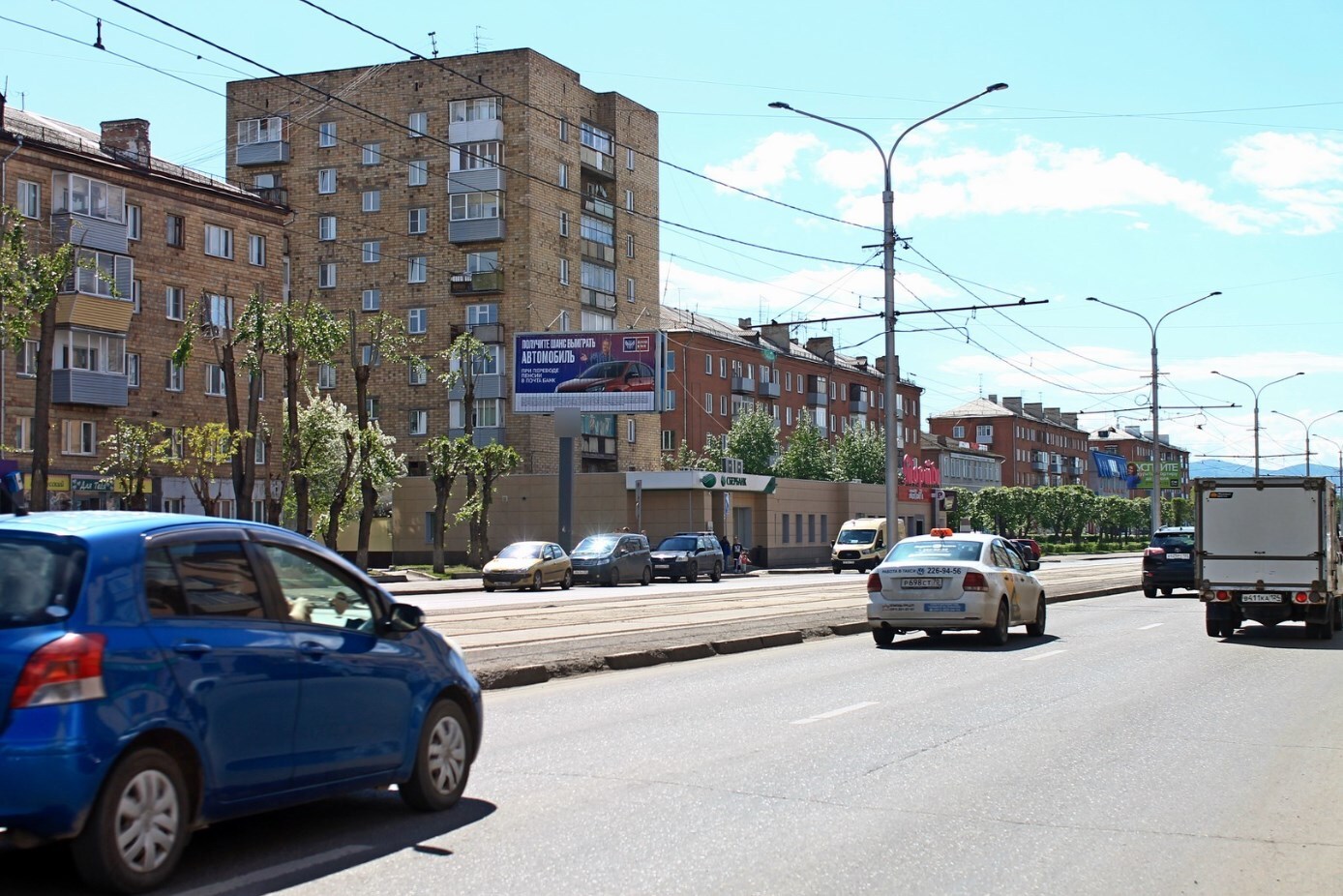 Фотография рекламного носителя, тип: Билборд 3x6, адрес: Газеты Красноярский рабочий пр-т., д.81, Красноярск, Красноярский край, Россия. Сторона Б1-Б3 №325700