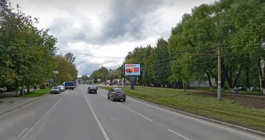 Фотография рекламного носителя, тип: Ситиборд 2.7x3.7, адрес: Сусловой ул., д.10/1, Нижний Новгород, Нижегородская область, Россия. Сторона A1-А10 №1338262