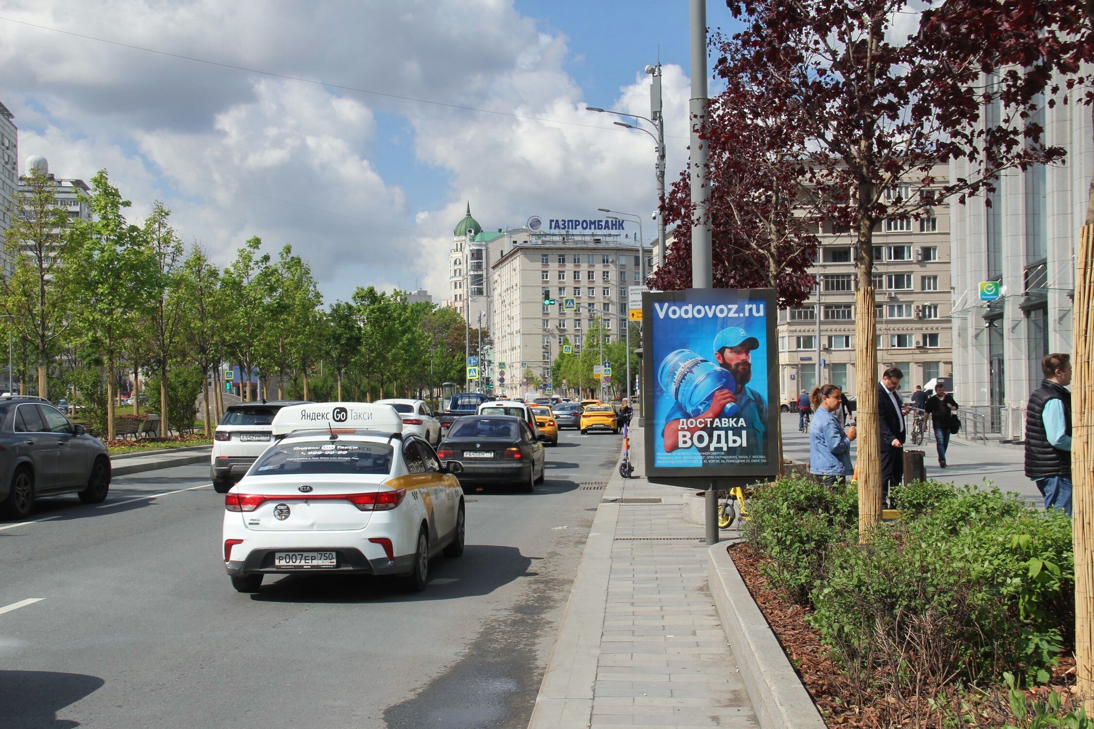 Фотография рекламного носителя, тип: Ситиформат 1.8x1.2, адрес: Оружейный пер., д.41, поз.2, Москва, Россия. Сторона А1-А5 №553507