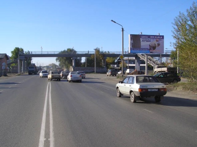 Фотография рекламного носителя, тип: Билборд 3x6, адрес: Меридиан а/д, д.1, Челябинск, Челябинская область, Россия. Сторона А №185401