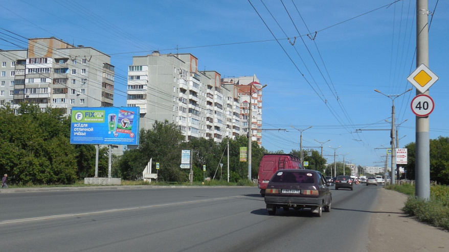 Фотография рекламного носителя, тип: Билборд 3x6, адрес: Дианова ул., д.20, корп.5, Омск, Омская область, Россия. Сторона В №1009756