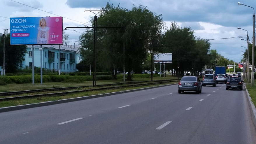 Фотография рекламного носителя, тип: Билборд 3x6, адрес: Советская ул. Х Дружбы ул., Магнитогорск, Челябинская область, Россия. Сторона А2 №200446