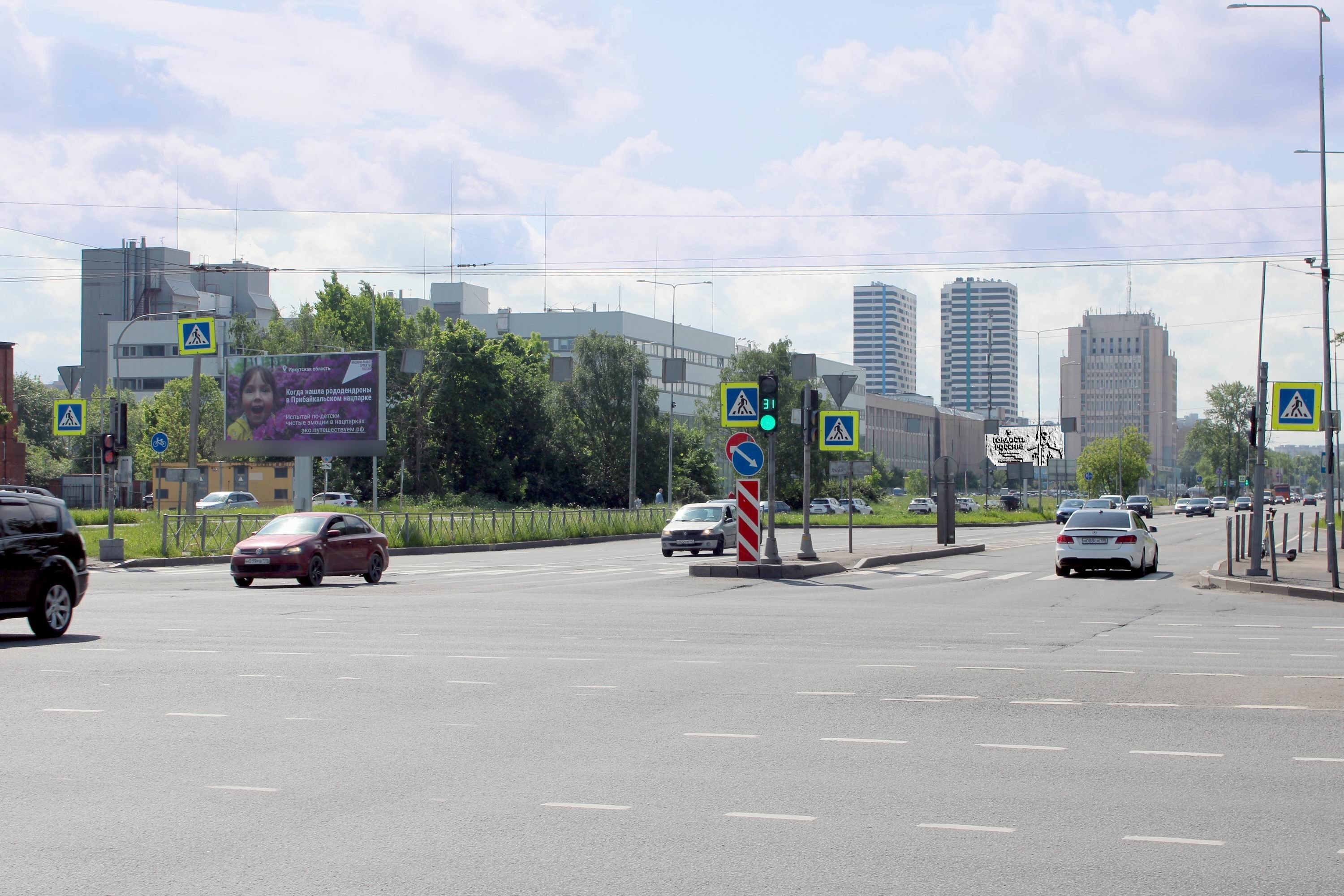 Фотография рекламного носителя, тип: Билборд 3x6, адрес: Юрия Гагарина пр-т. Х Типанова ул., Санкт-Петербург, Россия. Сторона Б №105727