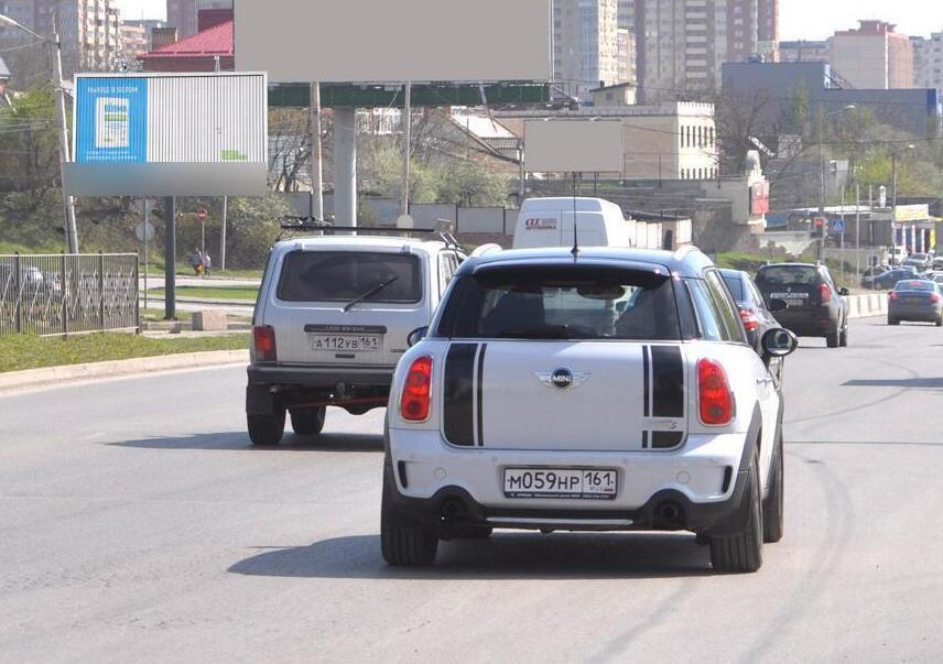 Фотография рекламного носителя, тип: Билборд 3x6, адрес: Малиновского ул. Х 339-й Стрелковой Дивизии ул., Ростов-на-Дону, Ростовская область, Россия. Сторона Б1-Б3 №781750