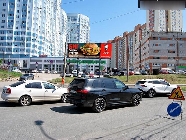 Фотография рекламного носителя, тип: Суперсайт 4x12, адрес: Пензенская ул. Х Дачная ул., Самара, Самарская область, Россия. Сторона А1 №820330