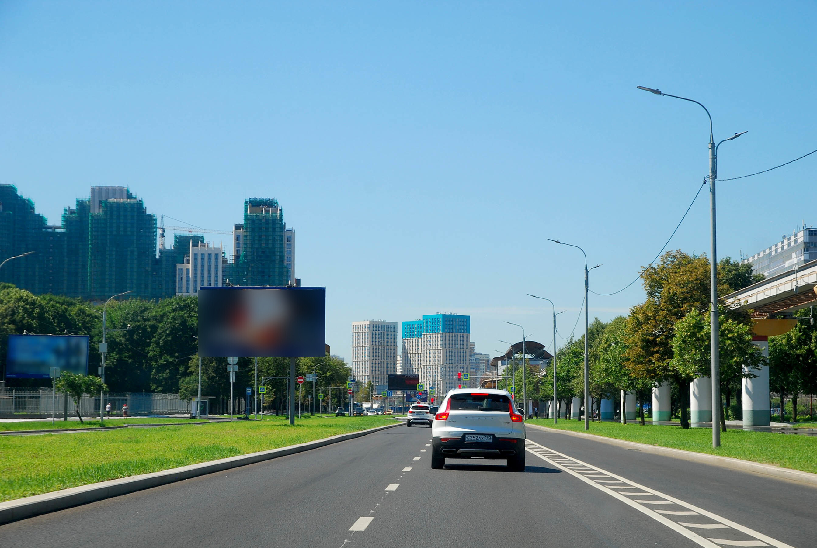 Фотография рекламного носителя, тип: Билборд 3x6, адрес: Академика Королева ул., д.15а Х Новомосковская ул., Москва, Россия. Сторона А2 №599694