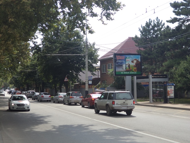 Фотография рекламного носителя, тип: Ситиборд 2.7x3.7, адрес: Фадеева ул., д.180, Краснодар, Краснодарский край, Россия. Сторона А1-А5 №236093