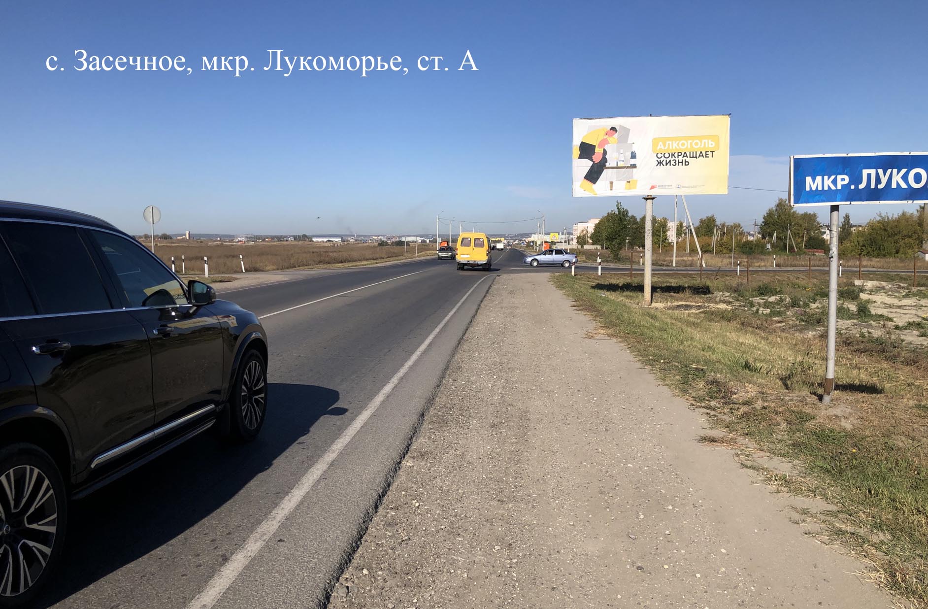 Фотография рекламного носителя, тип: Билборд 3x6, адрес: Засечное с., Лукоморье мкр., поз.1, Пенза, Пензенская область, Россия. Сторона А №1332684