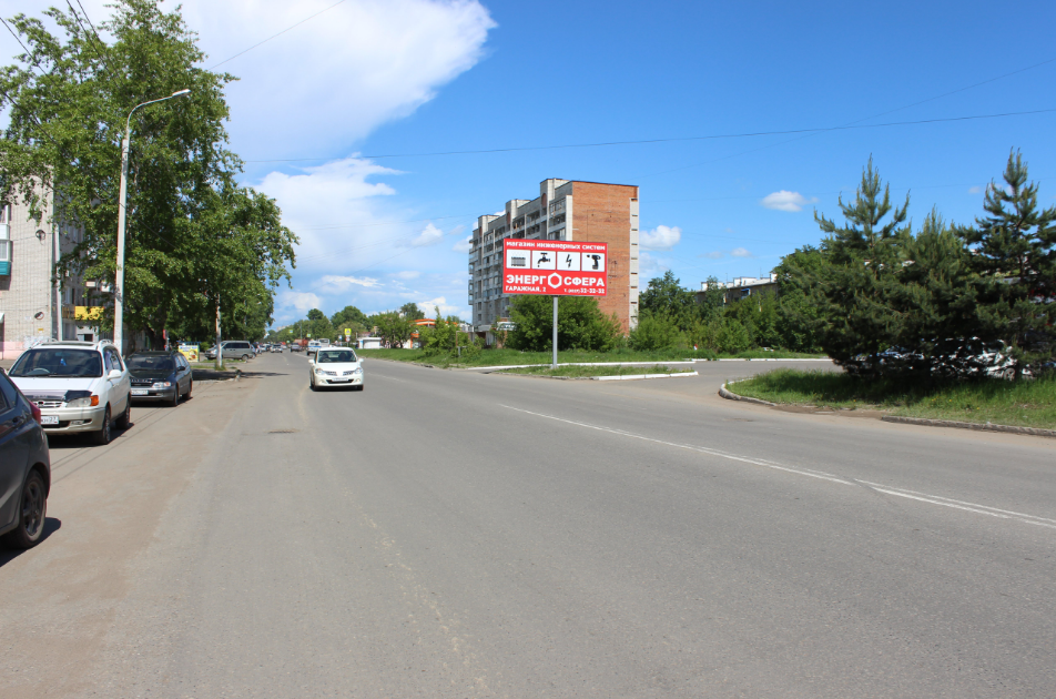 Фотография рекламного носителя, тип: Билборд 3x6, адрес: Аллея труда ул., д.59/2, Комсомольск-на-Амуре, Хабаровский край, Россия. Сторона A №1370281