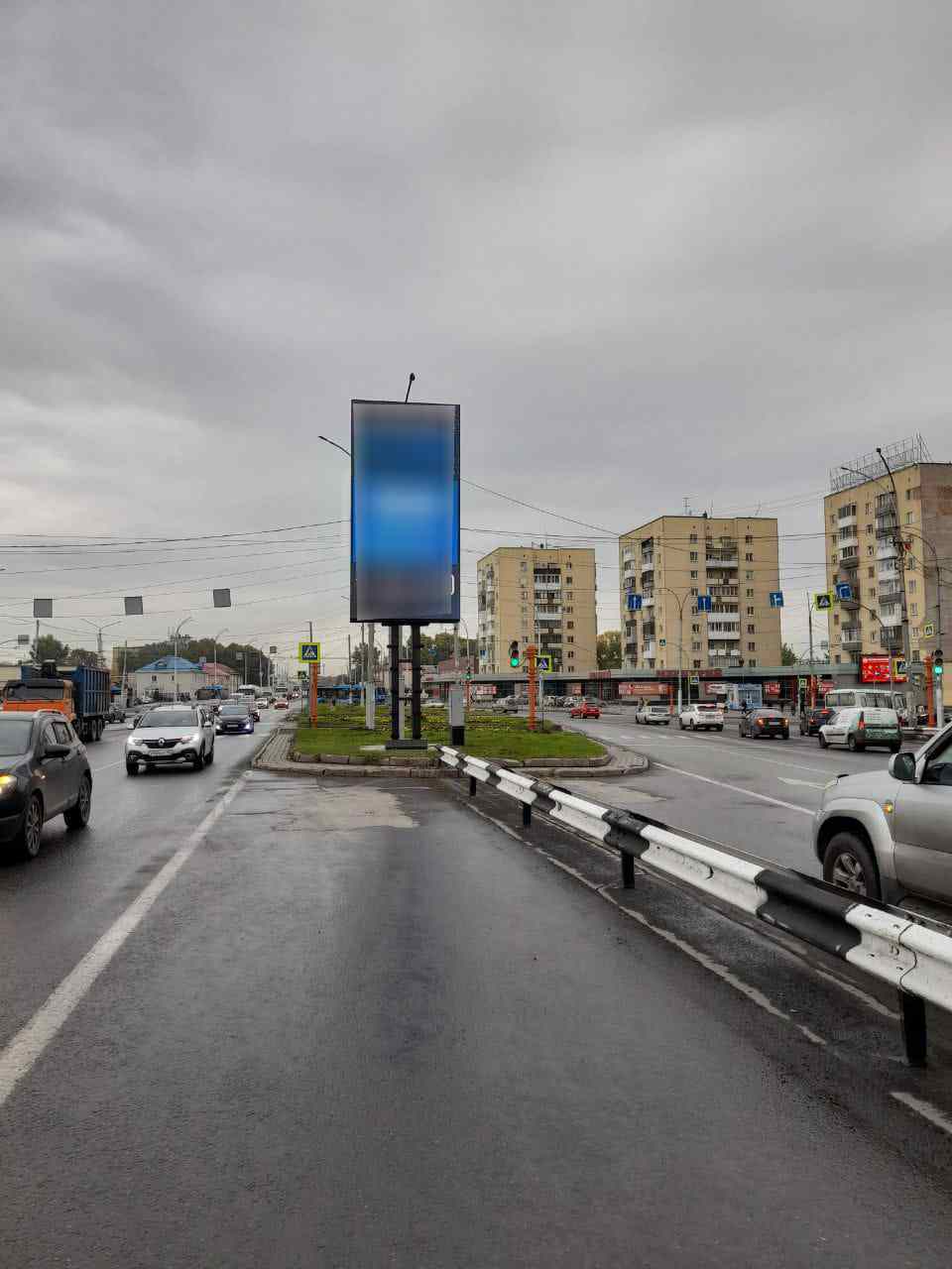 Фотография рекламного носителя, тип: Билборд 3x6, адрес: Кузнецкий пр-т., д.90, Кемерово, Кемеровская область, Россия. Сторона А1-А10 №1054576