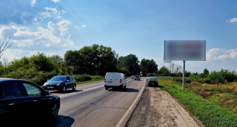 Фотография рекламного носителя, тип: Билборд 3x6, адрес: Воронеж-Луганск а/д, 114 880м, Острогожск, Воронежская область, Россия. Сторона A №1375444