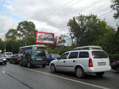 Фотография рекламного носителя, тип: Билборд 3x6, адрес: Московская ул. Х Хлебозаводской пр-зд., Киров, Кировская область, Россия. Сторона A1-A3 №160757